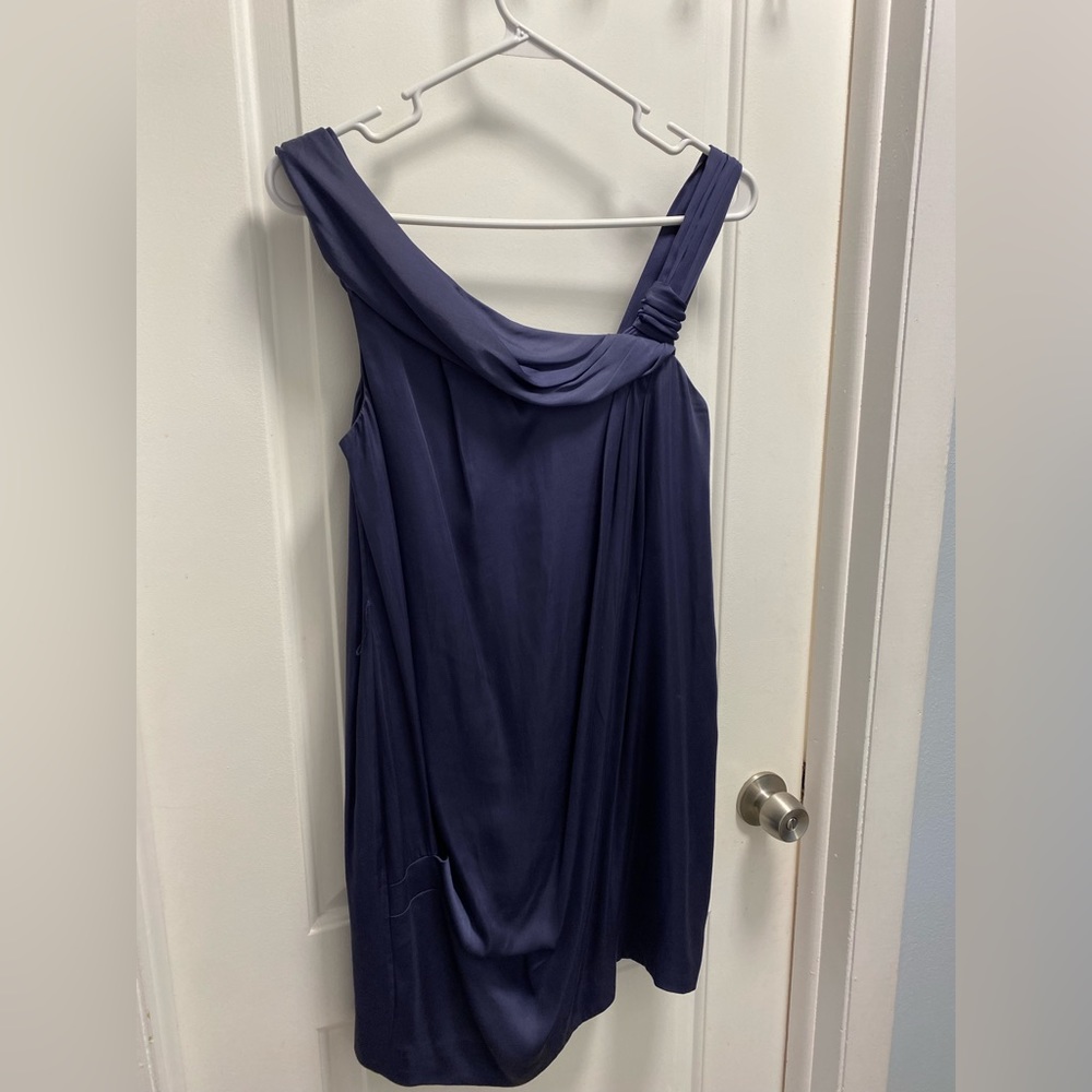 Navy BCBG Mc Azria cocktail dress
